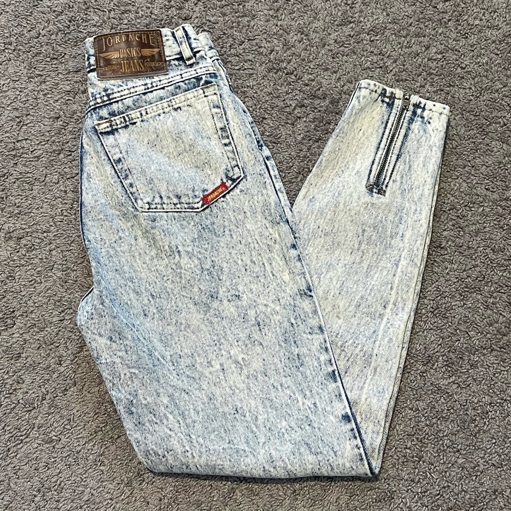Jordache Acid Wash Straight Leg Jeans SIZE 3❗️❗️❗️